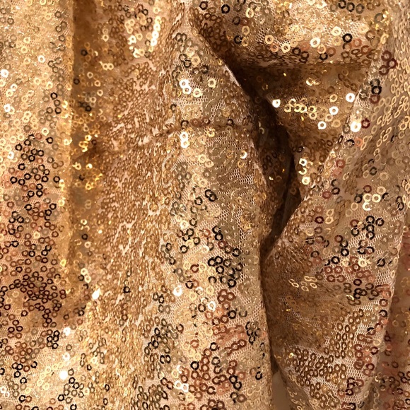 🎀DONATED NWT Elegant Bolero Jacket Gold 🎀 - Picture 3 of 7